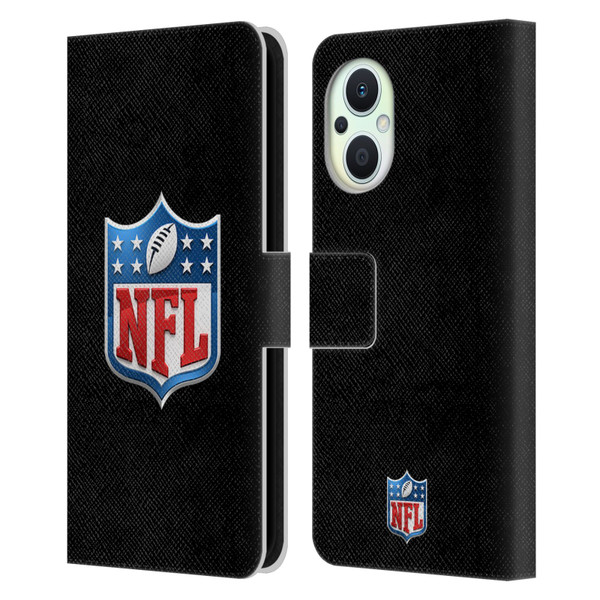 NFL Shield 3D Leather Book Wallet Case Cover For OPPO Reno8 Lite
