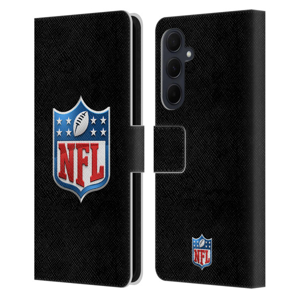 NFL Shield 3D Leather Book Wallet Case Cover For Samsung Galaxy A35 5G