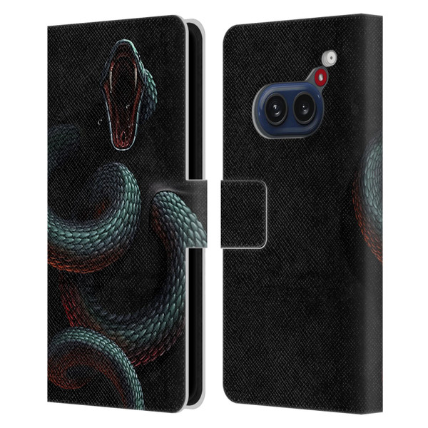 Christos Karapanos Horror 2 Serpent Within Leather Book Wallet Case Cover For Nothing Phone (2a)