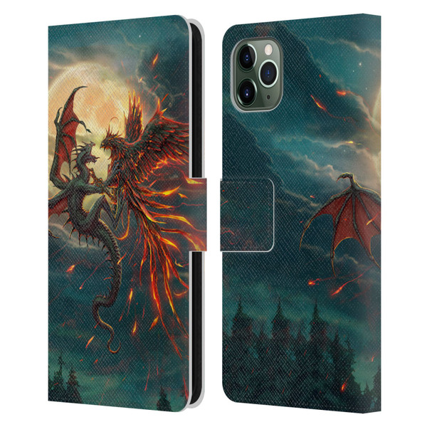 Christos Karapanos Key Art Against Leather Book Wallet Case Cover For Apple iPhone 11 Pro Max