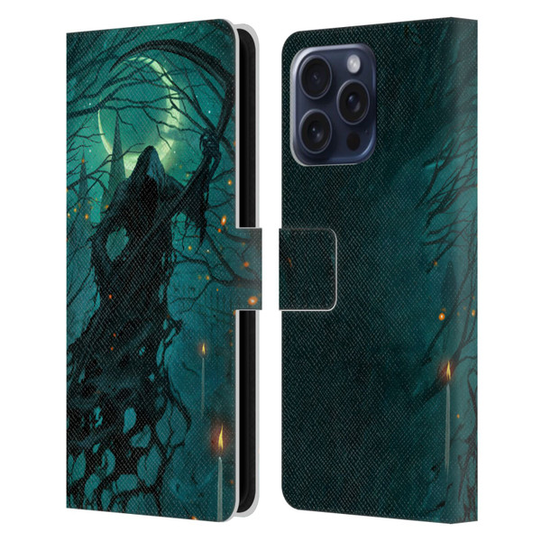 Christos Karapanos Key Art It's Just The Wind Leather Book Wallet Case Cover For Apple iPhone 16 Pro Max