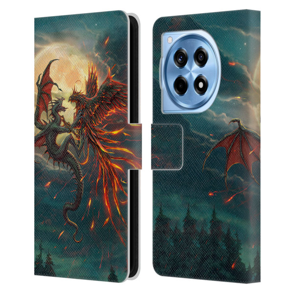 Christos Karapanos Key Art Against Leather Book Wallet Case Cover For OnePlus 12R