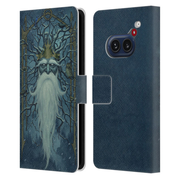 Christos Karapanos Key Art Winter Leather Book Wallet Case Cover For Nothing Phone (2a)