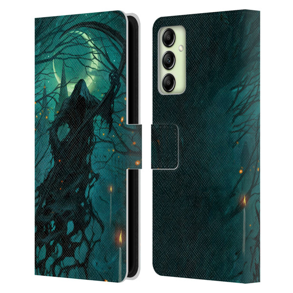 Christos Karapanos Key Art It's Just The Wind Leather Book Wallet Case Cover For Samsung Galaxy A14 5G