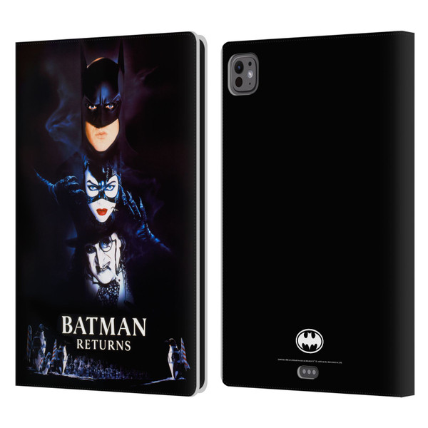 Batman Returns Key Art Poster Leather Book Wallet Case Cover For Apple iPad Pro 11 M4 2024