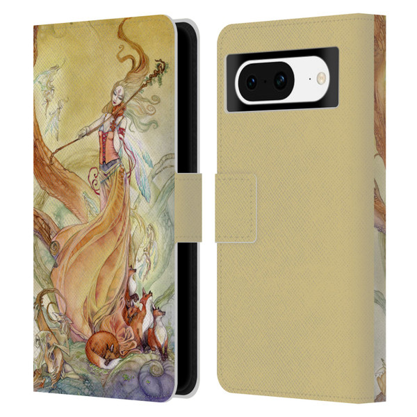 Stephanie Law Art Violin Leather Book Wallet Case Cover For Google Pixel 8