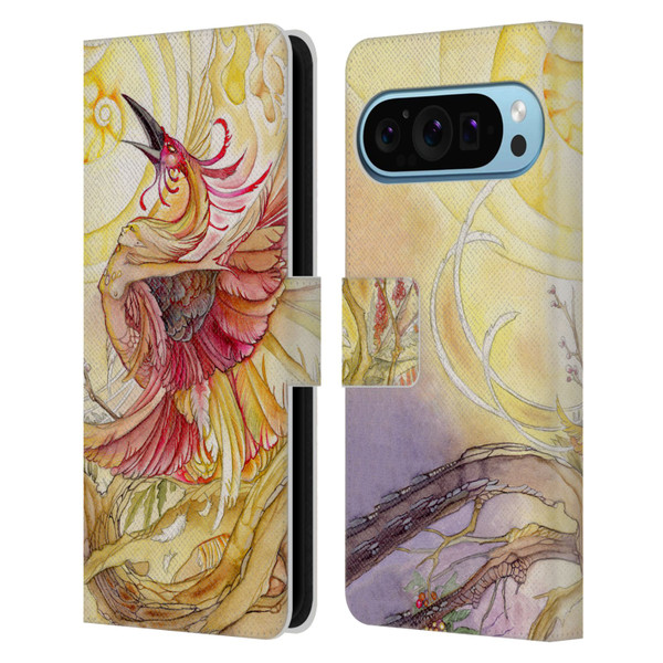 Stephanie Law Art Phoenix Leather Book Wallet Case Cover For Google Pixel 9 / Pixel 9 Pro