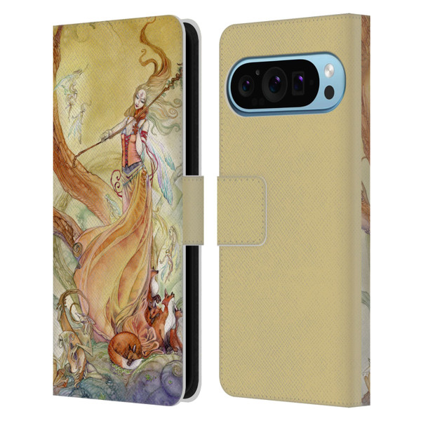 Stephanie Law Art Violin Leather Book Wallet Case Cover For Google Pixel 9 / Pixel 9 Pro
