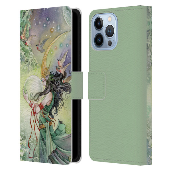 Stephanie Law Art World Leather Book Wallet Case Cover For Apple iPhone 13 Pro Max