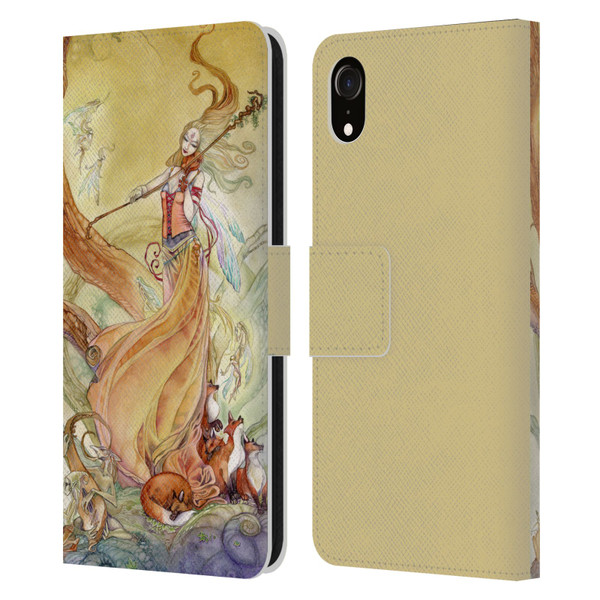 Stephanie Law Art Violin Leather Book Wallet Case Cover For Apple iPhone XR