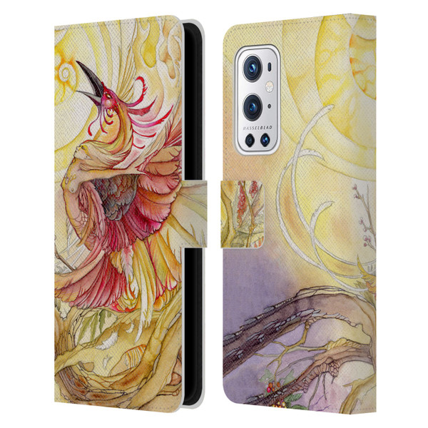 Stephanie Law Art Phoenix Leather Book Wallet Case Cover For OnePlus 9 Pro