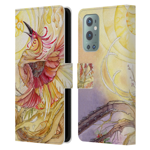 Stephanie Law Art Phoenix Leather Book Wallet Case Cover For OnePlus 9
