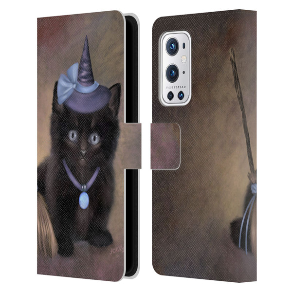 Ash Evans Graphics Broomstick Leather Book Wallet Case Cover For OnePlus 9 Pro