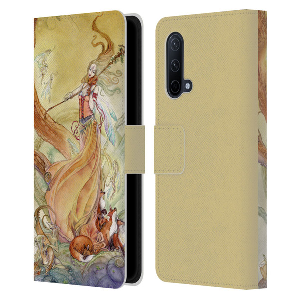 Stephanie Law Art Violin Leather Book Wallet Case Cover For OnePlus Nord CE 5G
