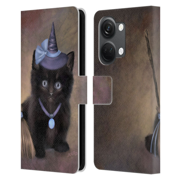 Ash Evans Graphics Broomstick Leather Book Wallet Case Cover For OnePlus Nord 3 5G