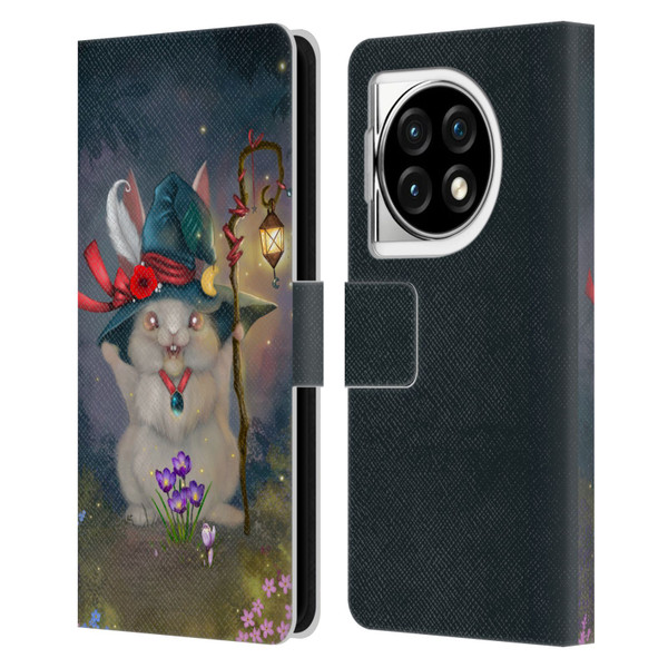Ash Evans Graphics Magic Bunny Leather Book Wallet Case Cover For OPPO OnePlus Ace 3 5G