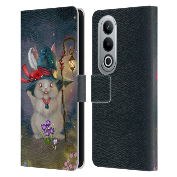 Ash Evans Graphics Magic Bunny Leather Book Wallet Case Cover For OPPO OnePlus Ace 3V 5G