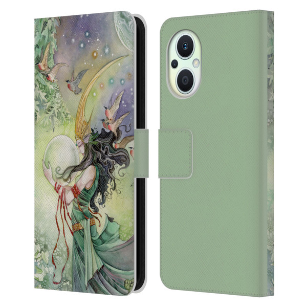 Stephanie Law Art World Leather Book Wallet Case Cover For OPPO Reno8 Lite