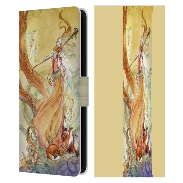 Stephanie Law Art Violin Leather Book Wallet Case Cover For Samsung Galaxy S23 FE 5G