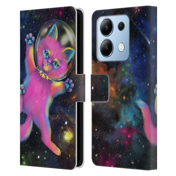 Ash Evans Graphics Lost In Space Leather Book Wallet Case Cover For Xiaomi Redmi Note 13/13 Pro 5G