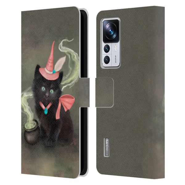 Ash Evans Graphics Familiar Spell Leather Book Wallet Case Cover For Xiaomi 12T Pro