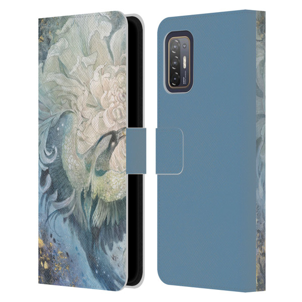 Stephanie Law Graphics In The Gardens Of The Moon Leather Book Wallet Case Cover For HTC Desire 21 Pro 5G