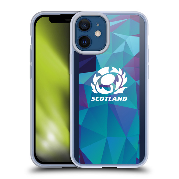 Scotland Rugby 2024/25 Crest Kit Training Soft Gel Case for Apple iPhone 12 Mini
