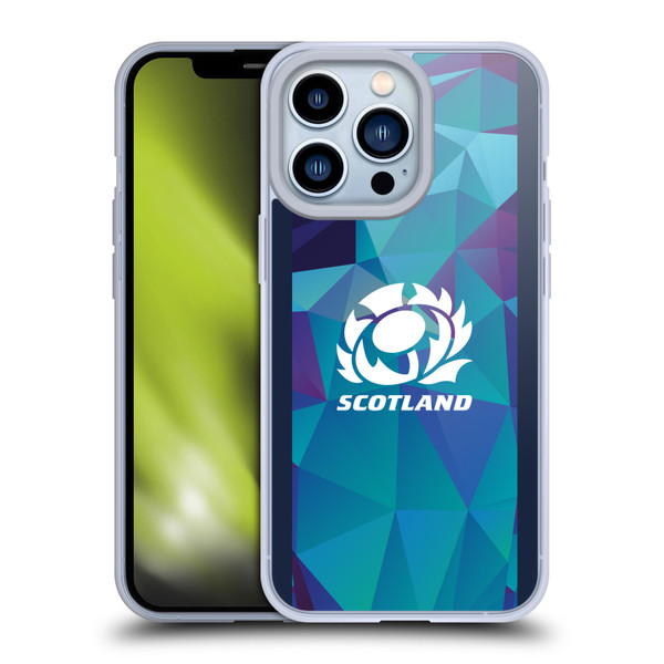 Scotland Rugby 2024/25 Crest Kit Training Soft Gel Case for Apple iPhone 13 Pro