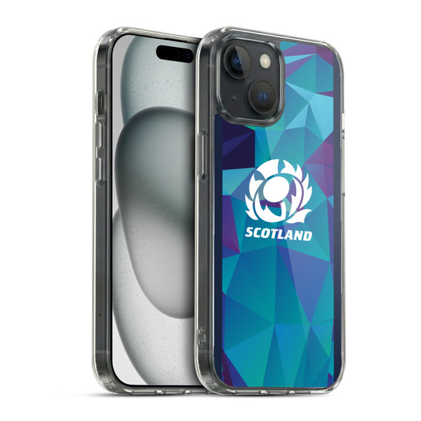 Scotland Rugby 2024/25 Crest Kit Training Soft Gel Case for Apple iPhone 15 & MagSafe