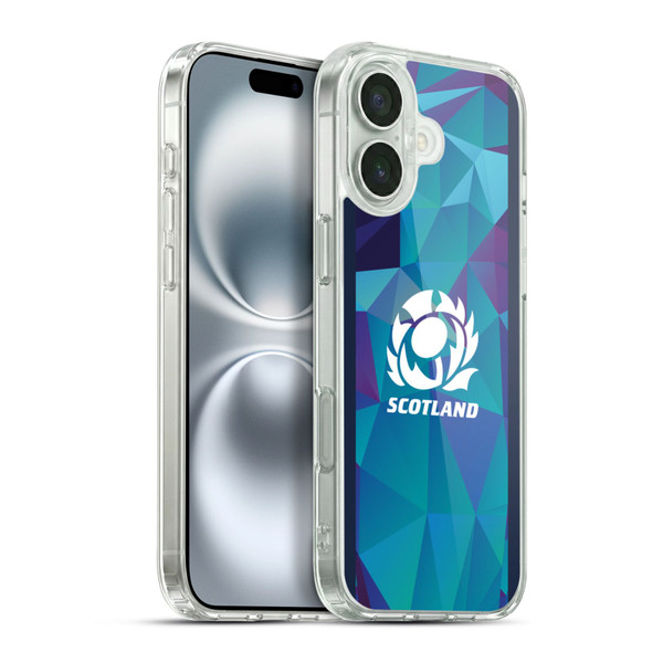 Scotland Rugby 2024/25 Crest Kit Training Soft Gel Case for Apple iPhone 16 Plus & MagSafe