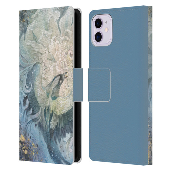 Stephanie Law Graphics In The Gardens Of The Moon Leather Book Wallet Case Cover For Apple iPhone 11