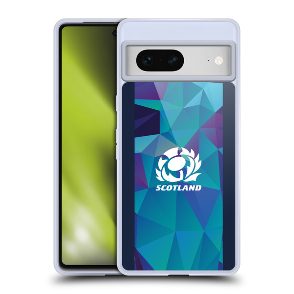 Scotland Rugby 2024/25 Crest Kit Training Soft Gel Case for Google Pixel 7