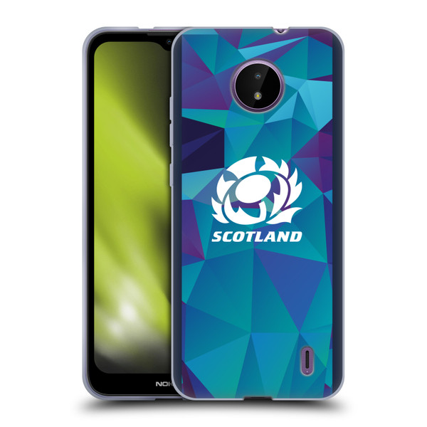 Scotland Rugby 2024/25 Crest Kit Training Soft Gel Case for Nokia C10 / C20