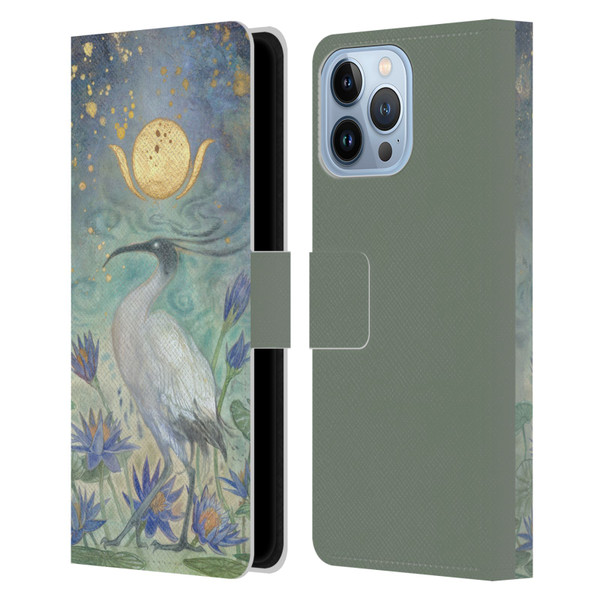 Stephanie Law Graphics Sacred Things Leather Book Wallet Case Cover For Apple iPhone 13 Pro Max
