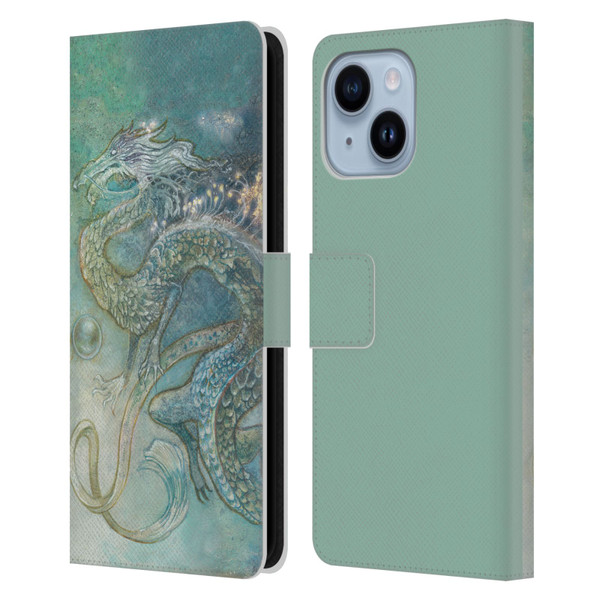 Stephanie Law Graphics Dragon Leather Book Wallet Case Cover For Apple iPhone 14 Plus