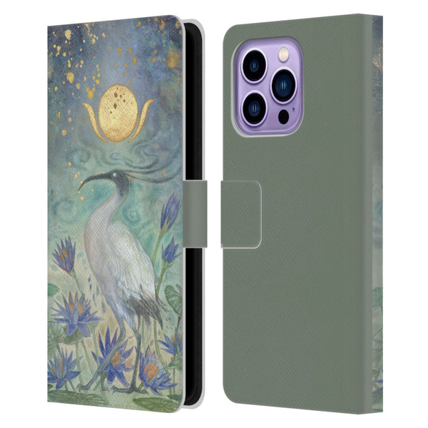 Stephanie Law Graphics Sacred Things Leather Book Wallet Case Cover For Apple iPhone 14 Pro Max