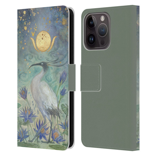 Stephanie Law Graphics Sacred Things Leather Book Wallet Case Cover For Apple iPhone 15 Pro