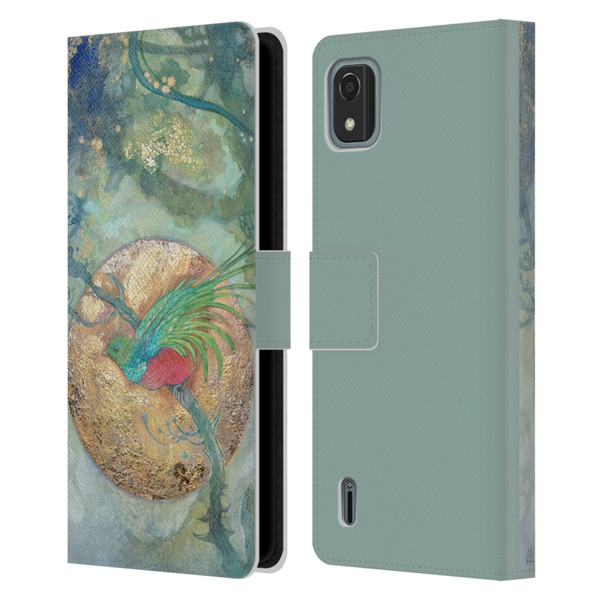 Stephanie Law Graphics Bird Leather Book Wallet Case Cover For Nokia C2 2nd Edition