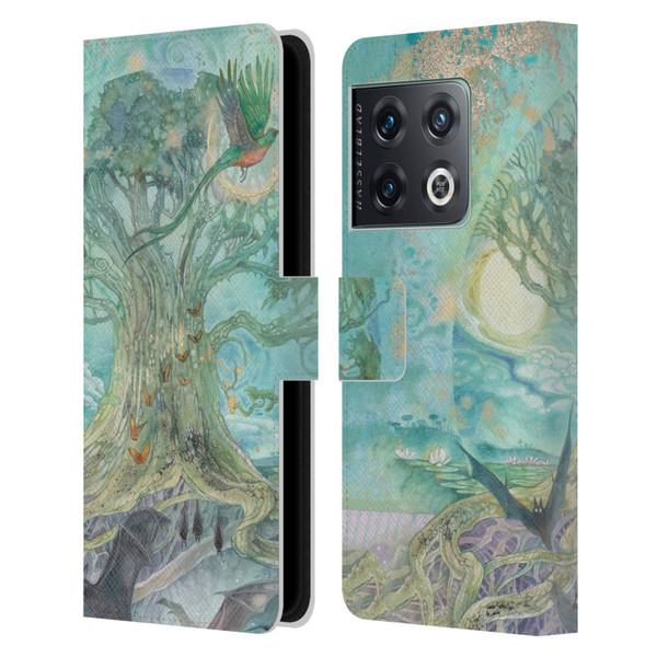 Stephanie Law Graphics Tree Leather Book Wallet Case Cover For OnePlus 10 Pro