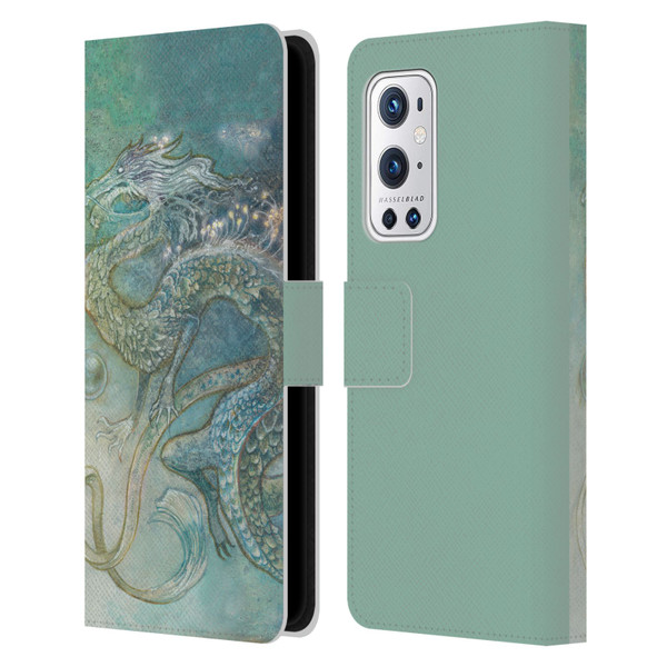 Stephanie Law Graphics Dragon Leather Book Wallet Case Cover For OnePlus 9 Pro