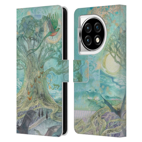 Stephanie Law Graphics Tree Leather Book Wallet Case Cover For OPPO OnePlus Ace 3 5G