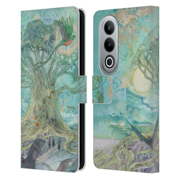 Stephanie Law Graphics Tree Leather Book Wallet Case Cover For OPPO OnePlus Ace 3V 5G