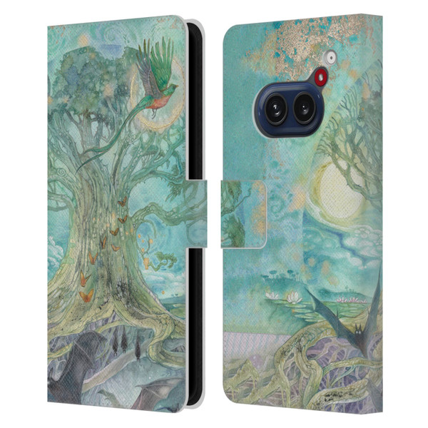 Stephanie Law Graphics Tree Leather Book Wallet Case Cover For Nothing Phone (2a)