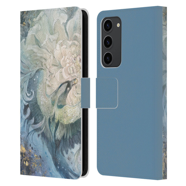 Stephanie Law Graphics In The Gardens Of The Moon Leather Book Wallet Case Cover For Samsung Galaxy S23+ 5G