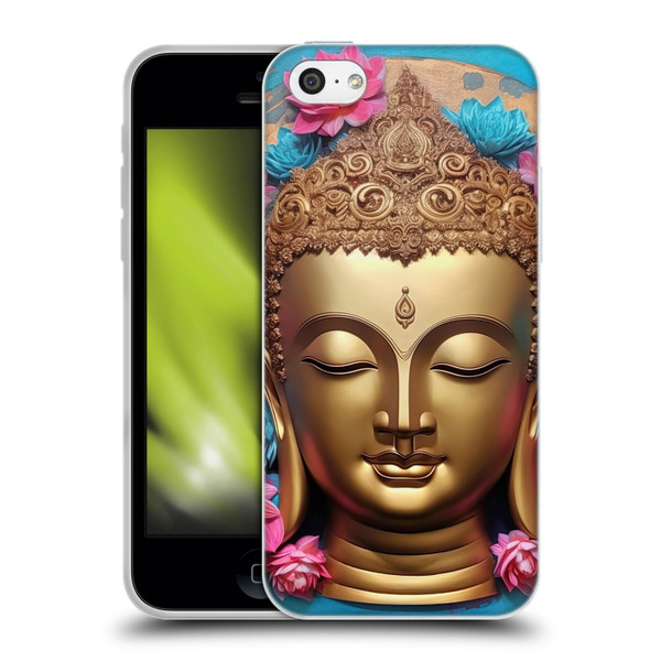 Mark Ashkenazi Buddha Gold Face Soft Gel Case for Apple iPhone 5c