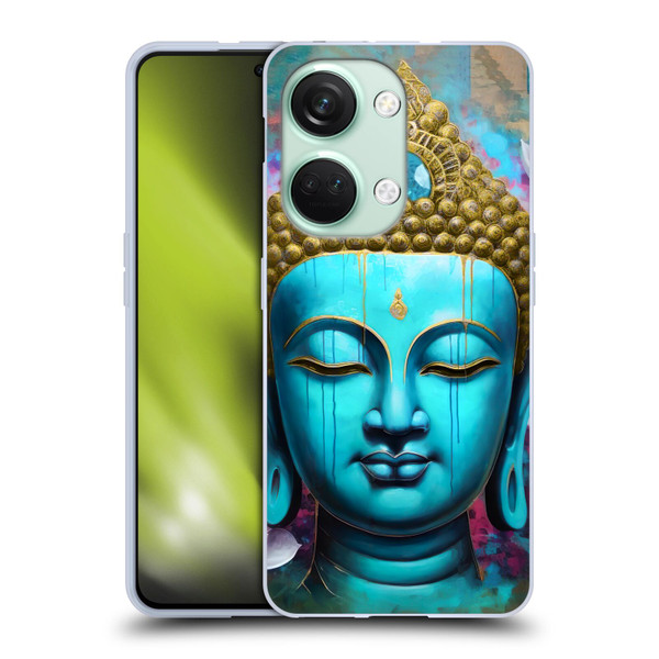Mark Ashkenazi Buddha Face Lotus Soft Gel Case for OnePlus Nord 3 5G