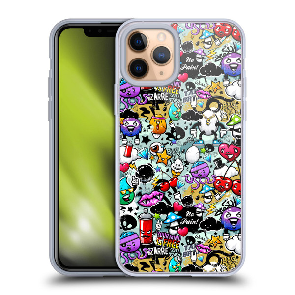 Mark Ashkenazi Graffiti Fun Soft Gel Case for Apple iPhone 11 Pro