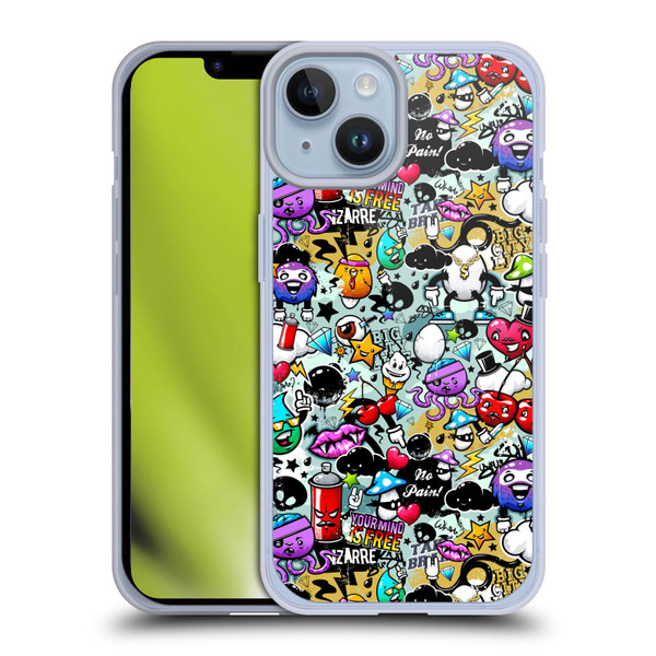 Mark Ashkenazi Graffiti Fun Soft Gel Case for Apple iPhone 14