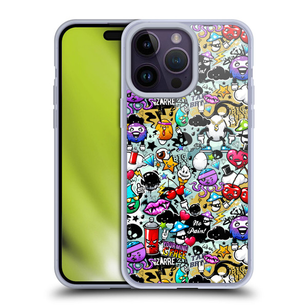 Mark Ashkenazi Graffiti Fun Soft Gel Case for Apple iPhone 14 Pro Max
