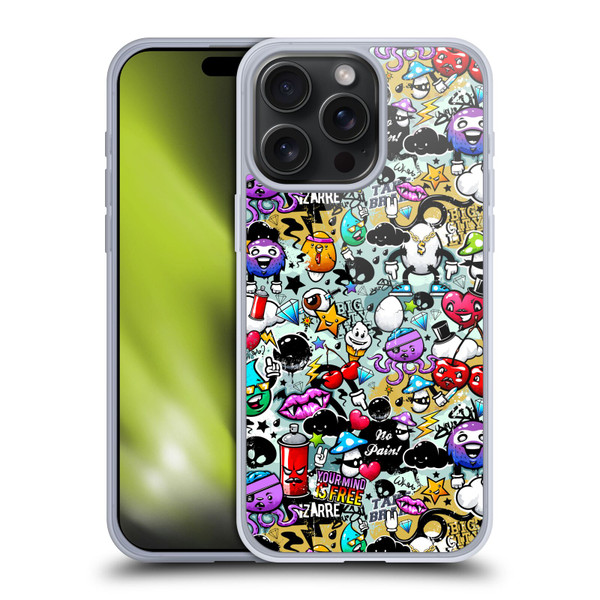 Mark Ashkenazi Graffiti Fun Soft Gel Case for Apple iPhone 15 Pro Max